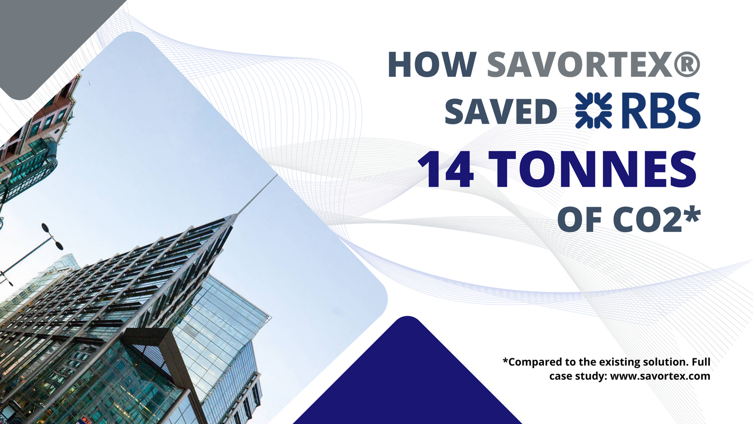 How SAVORTEX® is Saving RBS 14 tonnes of CO2